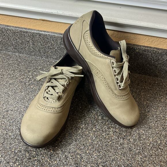 SAS Tripad Be Happy Walk Easy Shoes Brown Nubuck Lace Up Low Top Womens Sz 10.5N - Picture 2 of 12